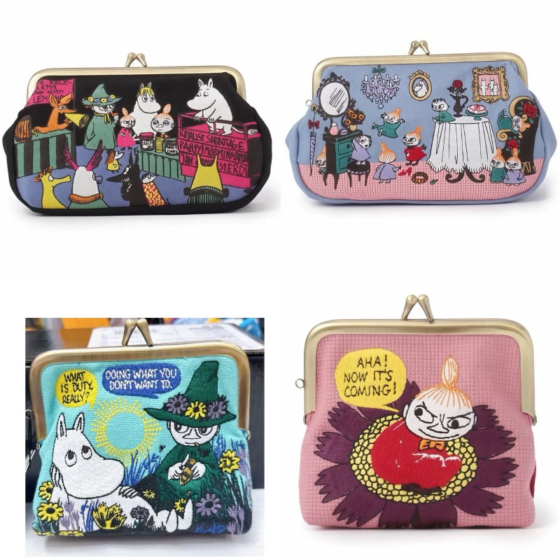 Embroidery Bag - Portamonete Mini della Serie Anime Kawaii