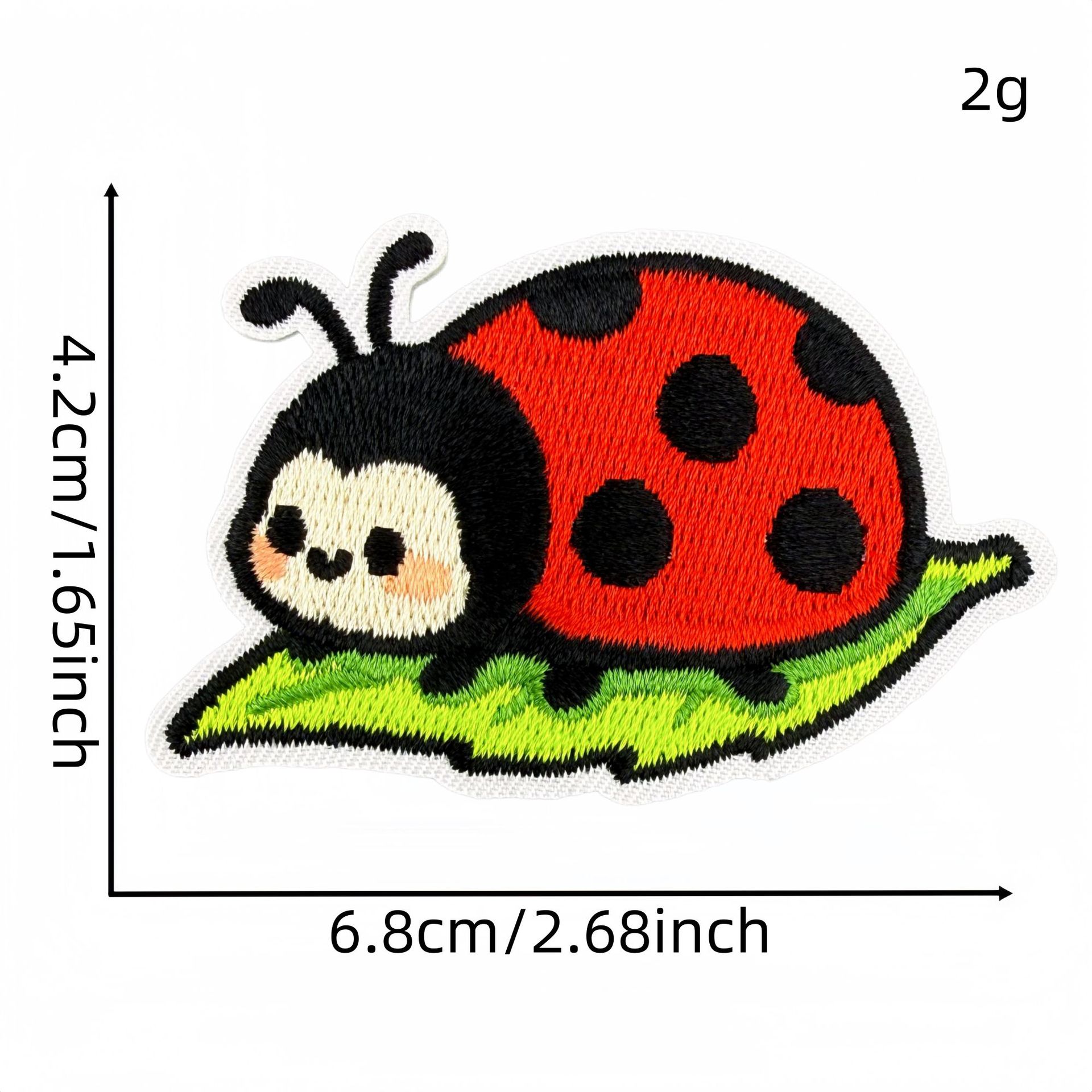 10 pezzi di toppe ricamate a t - Embroidery Lady Bug recensione e prezzo