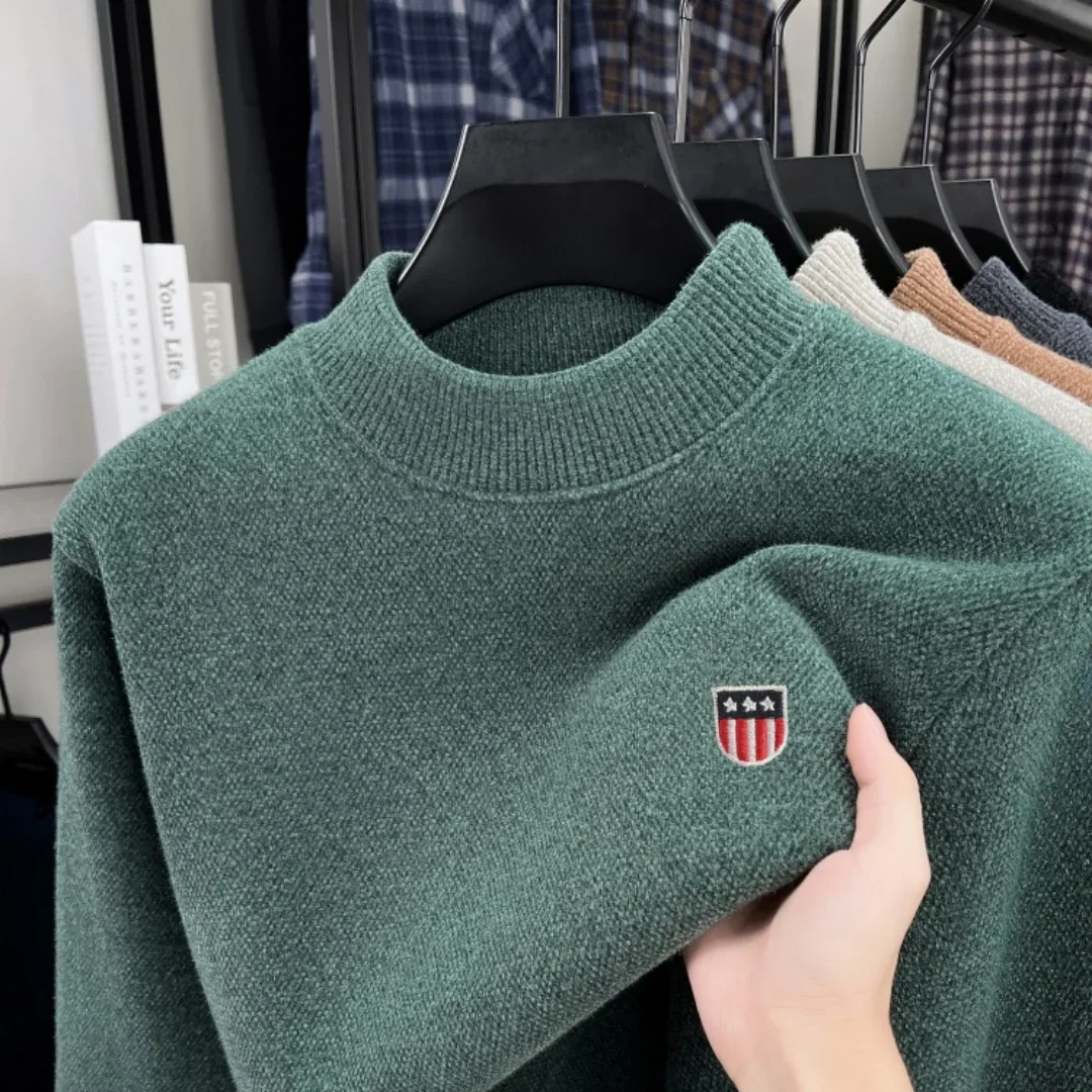 Maglione invernale da uomo in  - Embroidery Design Logo recensione e prezzo