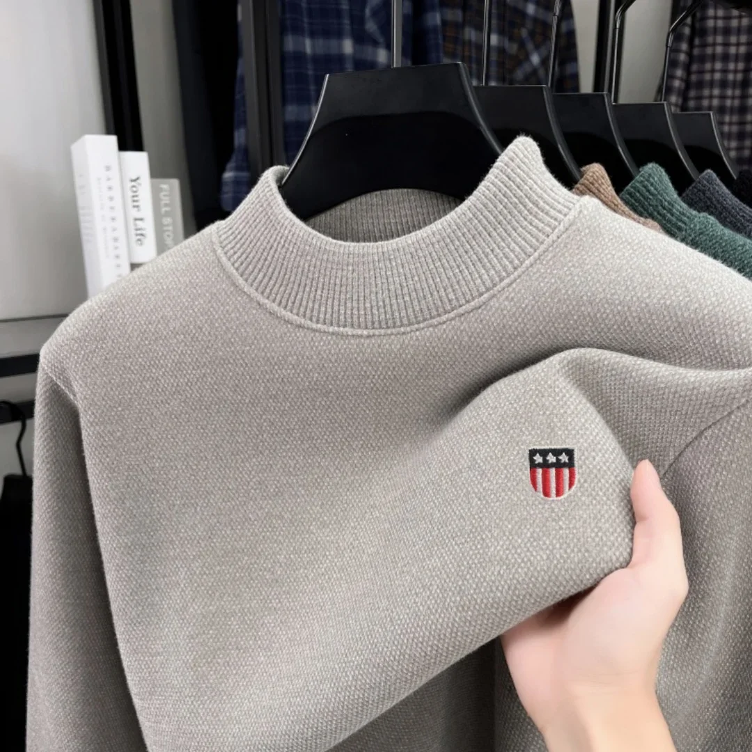 Maglione invernale da uomo in  - Embroidery Design Logo recensione e prezzo